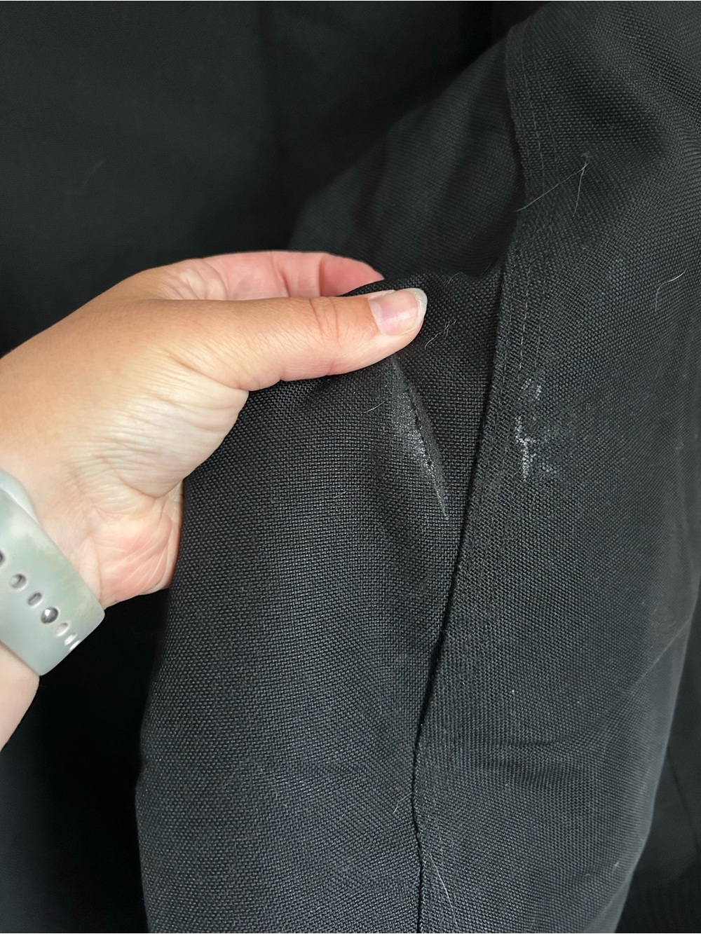 Vintage 90s carhartt men’s black insulated canvas jacket - Picture 8 of 9